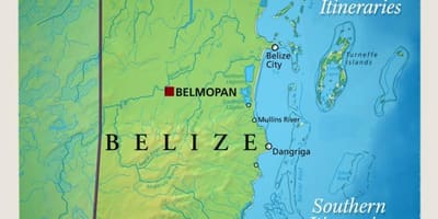 Karte Beliza buru